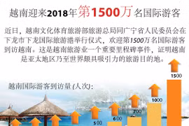 图表新闻：越南迎来2018年第1500万名国际游客