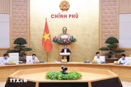 会议场景。图自越通社