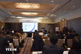 研讨会场景。图自越通社