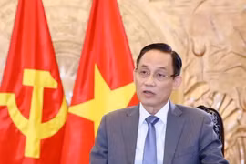 越共中央对外部部长黎怀忠。图自越通社