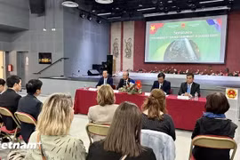 广平省旅游投资促进会场景。图自越通社