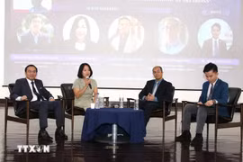 座谈会场景。图自越通社