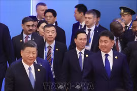 武文赏主席出席第三届“一带一路”国际合作高峰论坛开幕式