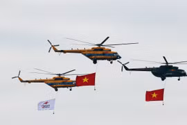 组图：2022年越南国际防务展开幕式总预演在河内举行