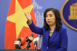 越南外交部例行记者会：要求各国家、组织尊重越南对黄沙和长沙的主权