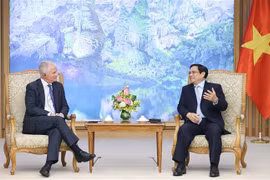 政府总理范明政会见美国华平投资集团全球总经理