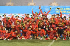 第31届东运会男足决赛：国际媒体赞赏越南U23队的胜利