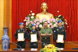 越南大力支持联合国维和行动的目标