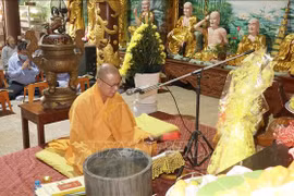 旅外越南人缅怀在鬼鹿角礁上牺牲的64名战士