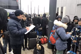 外交部发言人黎氏秋姮：大多数旅乌越南人社群已从战区疏散