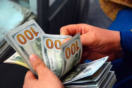 6月24日上午越盾对美元汇率中间下调4越盾