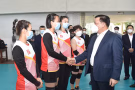 河内市委书记丁进勇：做好充分准备 为第31届东运会提供最佳服务