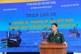 平顺省举行“黄沙和长沙归属越南——历史证据和法律依据”数字展览