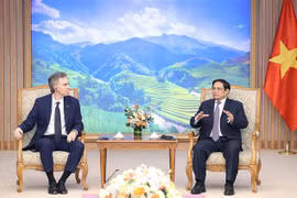 越南政府总理范明政会见美国AES电力公司副总裁