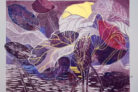 “花园里的季节”绘画展在河内开展