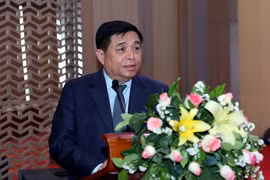 越老两国计划投资部领导人举行正式会谈