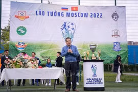 足球比赛增加了俄罗斯越南人社群之间的凝聚力