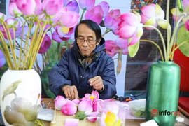 顺化青仙手工艺村：让纸花常开不败 