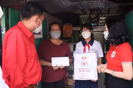 越南红十字协会资助近100亿越盾 帮助贫困者和橙毒剂受害者欢度春节