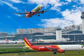 越捷航空执行免费航班 将在乌越南公民接回国