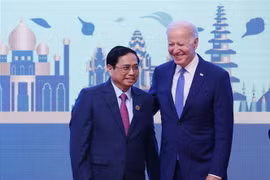 越南政府总理范明政会见美国总统乔·拜登