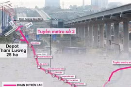 2022年胡志明市将动工兴建地铁二号线项目