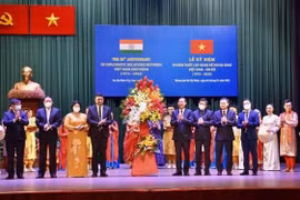 越南—印度建交50周年纪念典礼在胡志明市举行