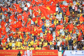 第31届东运会：越南粉丝的热情给运动员们加油打气 
