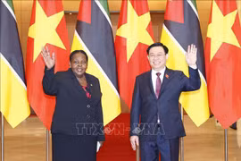莫桑比克议会议长埃斯佩兰卡·比亚斯圆满结束对越南的访问