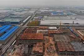 扩建的光州工业园区吸引众多大投资商