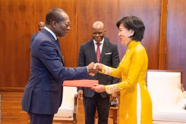 越南与贝宁一致同意加强多领域合作