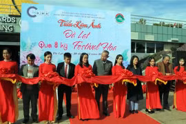 历届大叻花卉节图片展举行
