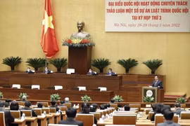 越共中央总书记阮富仲出席专职国会代表会议