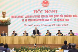 政府与各地方视频会议举行 阮富仲总书记等党和国家领导出席
