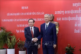 胡志明市与老挝首都万象加强合作关系