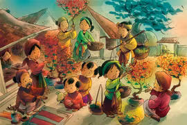 “一起过年吧”画展：通过不同画料带你解锁新春新活力