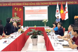 越南和加拿大红十字在人道主义活动上开展务实合作并互相支持