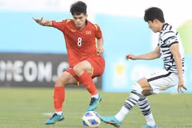 2022年U23亚洲杯决赛圈：越南队以1比1逼平韩国队