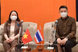 越南国家副主席武氏映春高度评价泰国乌隆府与越南各地的合作