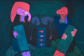 江南画家令人印象深刻的木雕画展