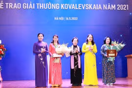 2021年柯瓦列夫斯卡娅奖：女知识分子是国家发展事业中的重要人资资源