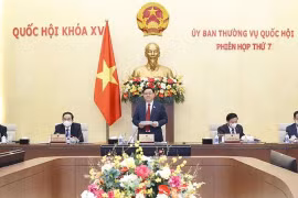 第十五届国会常委会第七次会议开幕