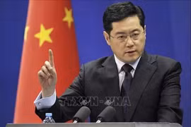 越南外交部长裴青山向中国外交部长秦刚致贺电