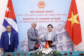 古巴外交部副部长对越南进行访问
