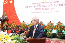 阮富仲总书记：越南老兵协会应继续为建国卫国事业作出贡献