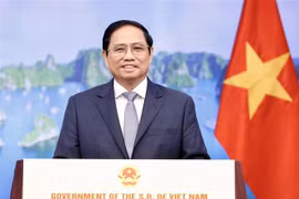 越南政府总理范明政在东方经济论坛发表录像讲话