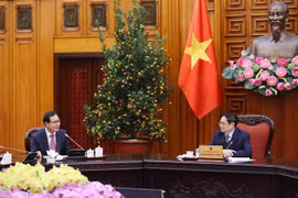 政府总理范明政欢迎三星扩大在越南投资规模