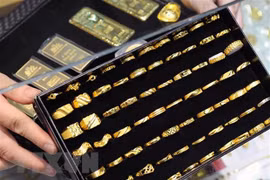 4月7日上午越南国内黄金价格涨跌互现