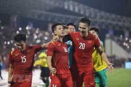 第31届东运会男足比赛： 越南队以1比0击败缅甸队 名列小组首位