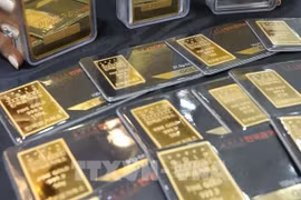 10月7日上午越南国内一两黄金卖出价下降30万越盾